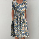 Elle | Elegant cotton dress