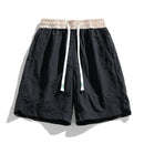 Men's black drawstring shorts