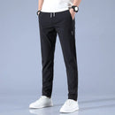 Men's elastic waistband jogging pants