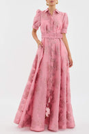 Anabella | Short puff sleeves dress