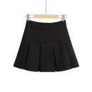 Women's classic pleated mini skirt