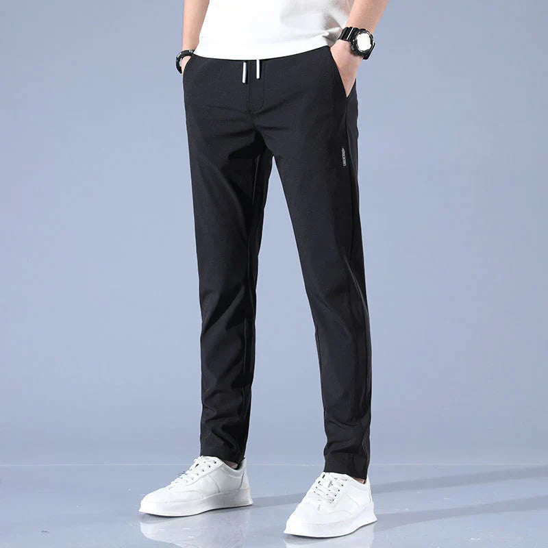 Men's elastic waistband jogging pants