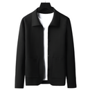 Men's vest with structure and three front buttons