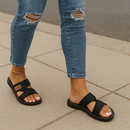 Women's mesh slip-on sandals