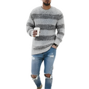 Men’s pullover sweater with classic shape and relaxed fit
