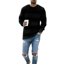 Men’s pullover sweater with classic shape and relaxed fit