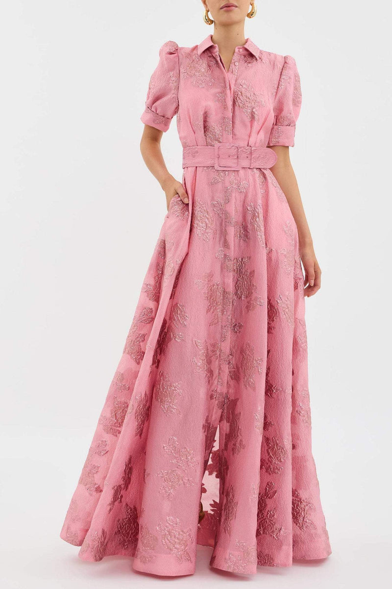 Anabella | Short puff sleeves dress